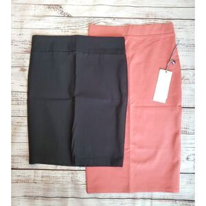 M NWT Iris Skirt Pencil Womens Medium 4 Jasmine & Juliana Work Stretch New Lot 2
